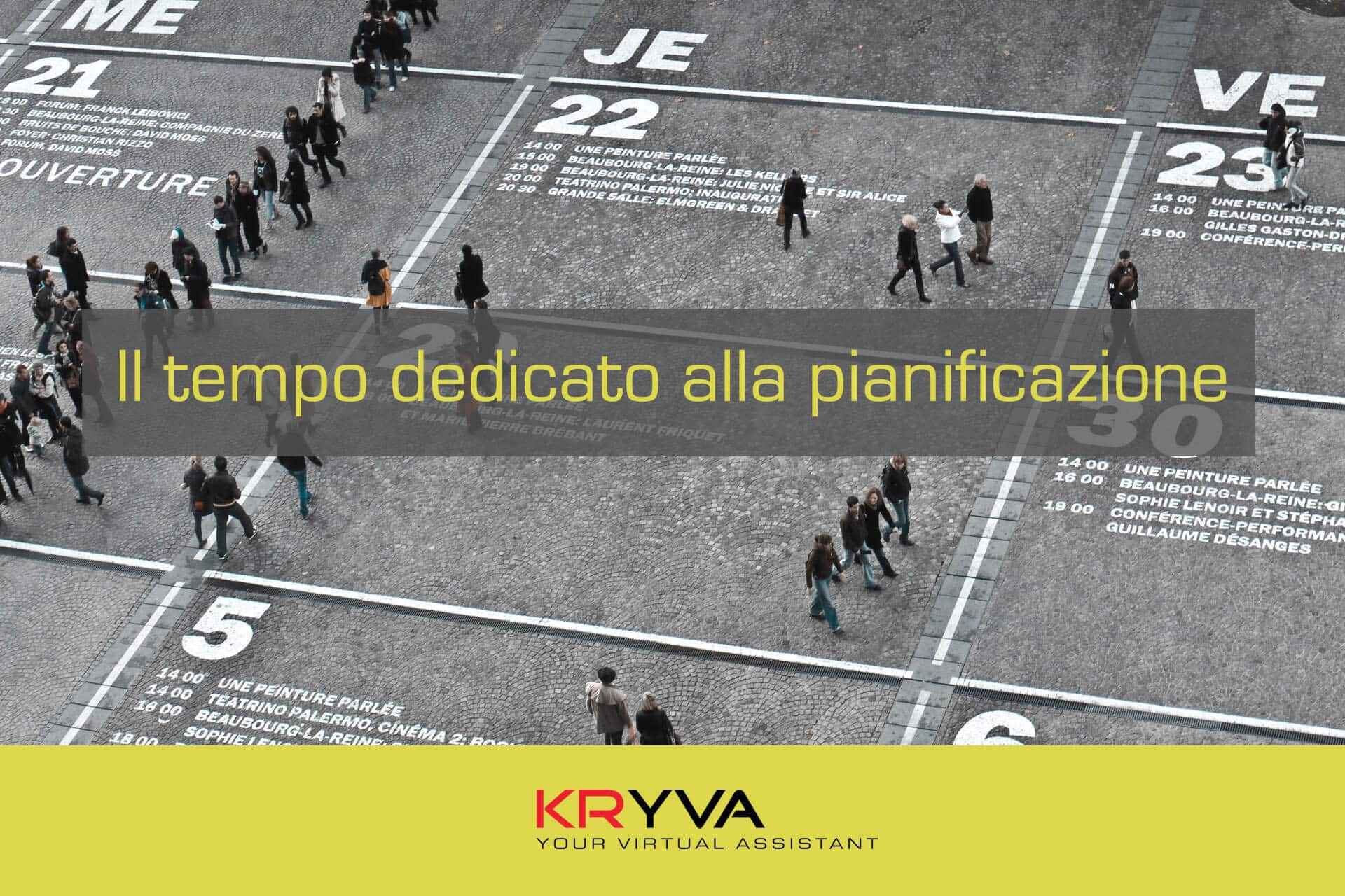 Il tempo dedicato alla pianificazione